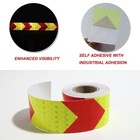 Waterproof Reflective Tape red   Yellow 2inch X 30feet Conspicuity Adhesive Safe