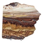 Wave  Rolling Hills  Dolomite  Slab  Cabbing Rough  Lapidary   r-7149