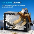 4k Action Camera 20mp Wifi Touch Screen Eis 131ft Waterproof Sports Camcorder