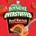  12 Pack  Chef Boyardee Overstuffed Beef Ravioli In Tomato Meat Sauce  15 Ounce