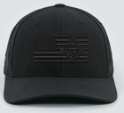 Freemason Mason Masonic Black Hat Cap Embroidered Adjustable Velkro