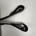 Smith Worthington Cob Size Black Laced Reins Raised Fancy Stitched Hook End
