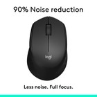 Logitech - M330 Silent Wireless Optical Mouse With Quiet Clicks - Wireless -    