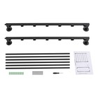 7-tier Ribbon Storage Rack Wall Mounted Ribbon Organizer For Craft Room