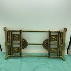 Antique Brass Or Bronze Adjustable Rack Bookends Scholar Motif 8 5    W 22 2   expan