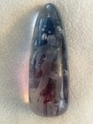 Lg Unusual Rare Duncan Mcclellan Art Glass Paperweight Etched Man Stars Symbols
