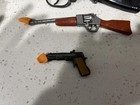 Vintage Toy Cap  And Holster Lot Pony Hubley Star   Read  Orange Markings By Law
