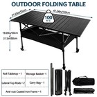 Ultralight Collapsible Table Outdoor Camp Table  portable Folding Camping Table