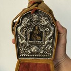 Tibetan Buddhist Dragon Design Green Tara Ghau Box amulet 5  - Nepal