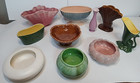 Lot Of 9 Pieces Of Mixed Planters Mcm Royal Haeger  Gonder  Red Wing   Bud Vase