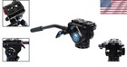 Fluid Video Head Aluminum 11 8in Lightweight Camera Mount With Quick Release