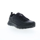 Fila Memory Radiance Slip Resistant Womens Black Athletic Work Shoes