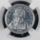 1945 French Indo-china 10 Centimes Piedfort Essai Ngc Pr64 Lot g4030 104 Minted 