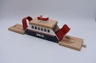 Brio Train Ferry Ship Wooden Toy Boat W  Lights   Sound Works