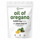 2 In 1 Oil Of Oregano   Black Seed Softgels Count With Carvacrol immune Supports