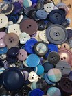 250 Buttons - Mostly Vintage From Estate Collection -  25