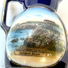 Newport Beach  Rhode Island Ri - Cliffwalk Antique Souvenir China Cobalt Creamer