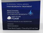 Rogaine 5  Minoxidil Unscented Foam Hair Regrowth Treatment 3 Month - 2027