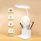 Dimmable Led Desk Light Touch Sensor Table Bedside Reading Lamp Rechargeable