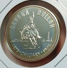 Two Coin Lot  1975 Proof Canada Calgary Dollar 50  Silver   1978 Clad Proof Half