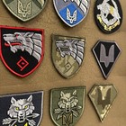 Ukrainian Morale Patches Special Operations Forces Army Ukraine Chevrons   9 Pcs
