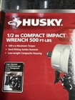 Husky 500ft-lbs 1 2  Pneumatic Compact Impact Wrench 1001 659 931  h4435