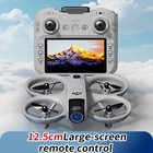 Gt3 Full Protective Mini Drone 4 3 screen Remote Electric Adjust Camera 2battery