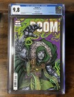 Doom  1 Wolf Variant Cover Cgc 9 8 Marvel