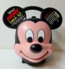 Vintage 1989 Disney Mickey Mouse Head Lunchbox Kit With Thermos New With Tags