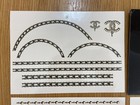 Chanel Body Art Tattoo Temporary Sticker Set Seal Unused 5 Pieces