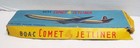 Original Box Lid Only For Vintage Tin Boac Comet 4 Jetliner Friction Toy Japan