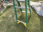 Werner 4 Ft  Fiberglass Step Ladder With 250 Lb  Load Capacity 8ft Reach