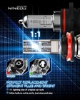 Nineo H11 9005 Combo Bulbs  H11 9005 Driving Light Bulbs  300  Brighter  Plug   