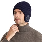 Thermal Knitting Woolen Cap Men s Fleece-lined Thickened Winter Trending Product