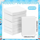 200 Pcs Miniatures White Books Blank Dollhouse Books 1  12 Scale Mini Book Mo   