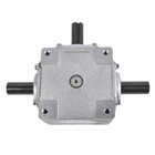 19455-3sh-3kw-gr 40 Hp Right Angle Bevel Gearbox With Three 1  Keyed Shafts 1 1