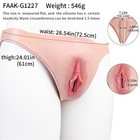 Silicone Panty Fake Vagina Shorts Hip Shaping Pants For Crossdresser Transgenser