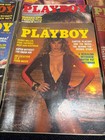 Lot Of 11 Vintage Playboy Magazines 1977-1984 Men   s Adult Issues