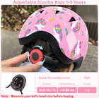 Toddler Helmet  Baby Infant Kids Bike Helmet For Kids Age 1-3 2-4 3-5 5-8 Adjust