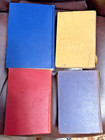 Lot Of 4 Antique Books  Early 1900s  Cover Condition Varies  All Vg Inside  Fe