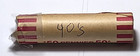Roll Of Mixed Some Pds Wheat Cent penny 40 s With A 43 Cent  1067