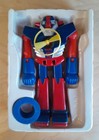 Vintage 1978  space Warrior  Die-cast Robot  Blue Box Variant Both Propellers 