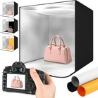    24in Led Photo Studio Light Box Portable Folding Photography Shooting Tent Kit   