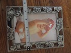Heavy Metal Pewter Baby Picture Frame 4x6 Photo Bears