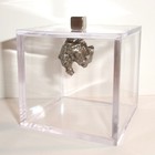 Meteorite And Display Cube 9 1 Gram Genuine Campo Del Cielo Meteorite With Coa