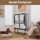 75  X 31  Rollaway Bed With Mattress  Foldable Bed With 5  Memory Foam Mattress