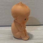Vintage Cameo Kewpie Rose O   neill Vinyl Figurine Wings Matte Signed 3 5    Squeaks