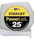Stanley Tape Measure Powerlock Ii 33-425 Vintage Yellow Tool Rule 25 Ft