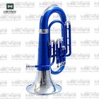 Zuvia Luxe Bb 3-valve Euphonium Brass Instrument With Mouthpeice And Hard Case 