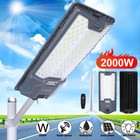 1200000lm Led Solar Street Light Security Flood Lamp Motion Sensor Outdoor Yard